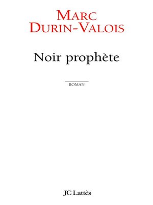 cover image of Noir Prophète